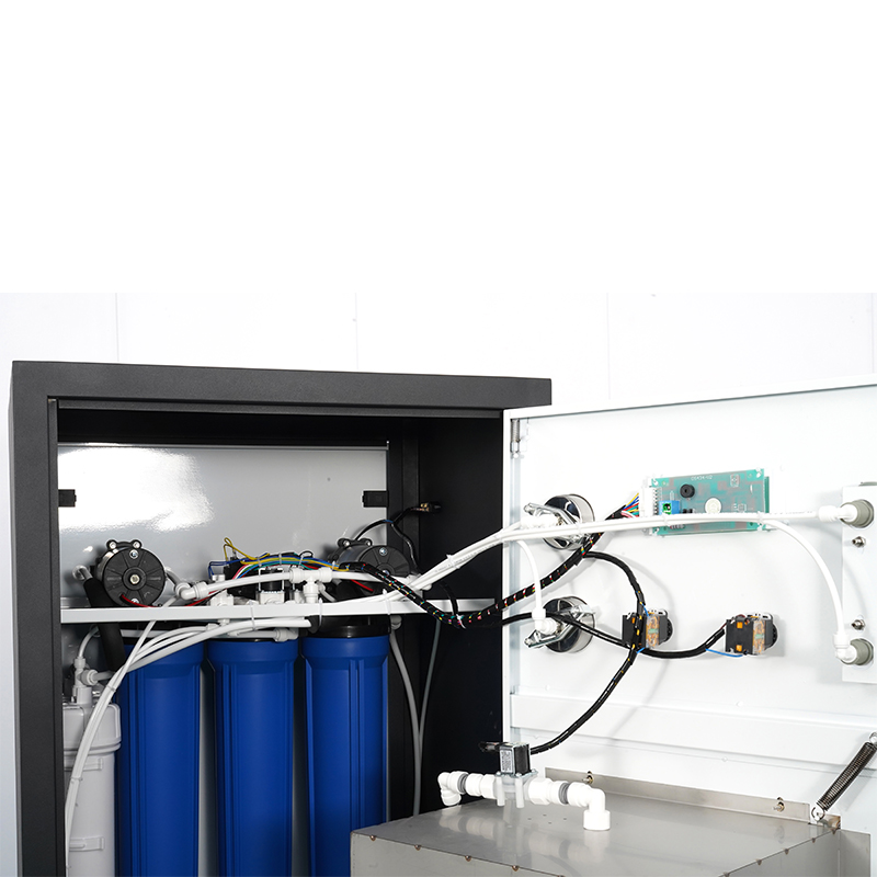 Button water dispenser, 800 gallon commercial reverse osmosis water purifier (water filter)