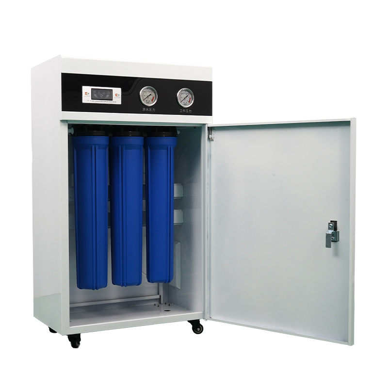 White and black 400 gallon commercial reverse osmosis water purifier(water filter)