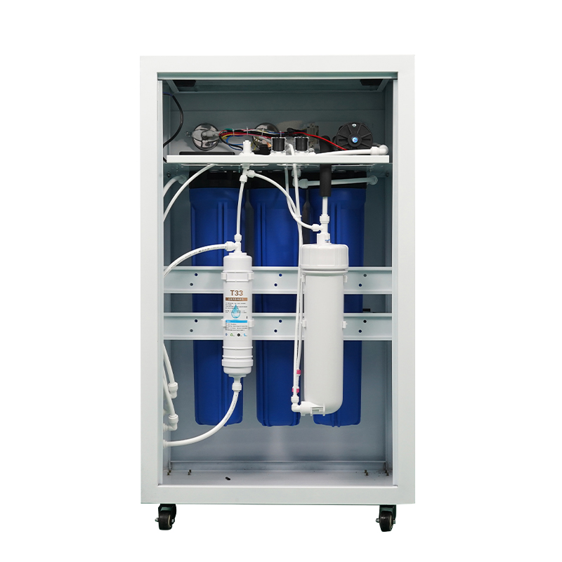 White and black 400 gallon commercial reverse osmosis water purifier(water filter)