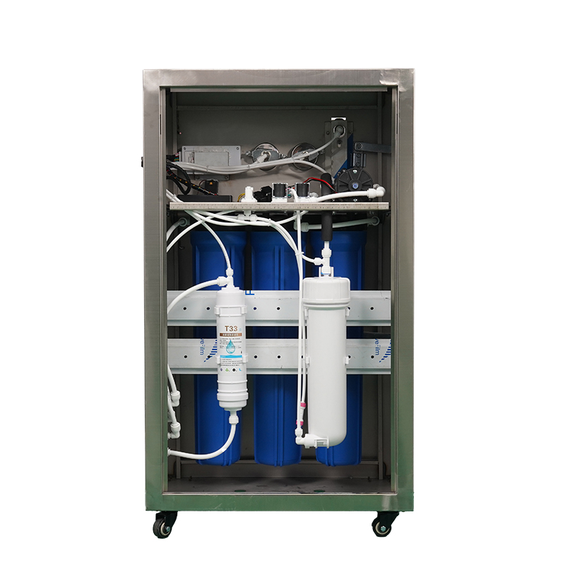 Stainless steel 400 gallon commercial reverse osmosis water purifier(water filter)