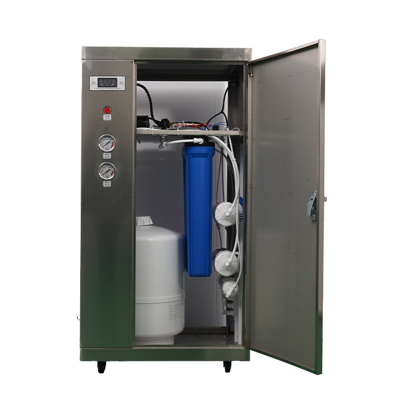 Stainless steel middle box 800 gallon commercial reverse osmosis water purifier(water filter)