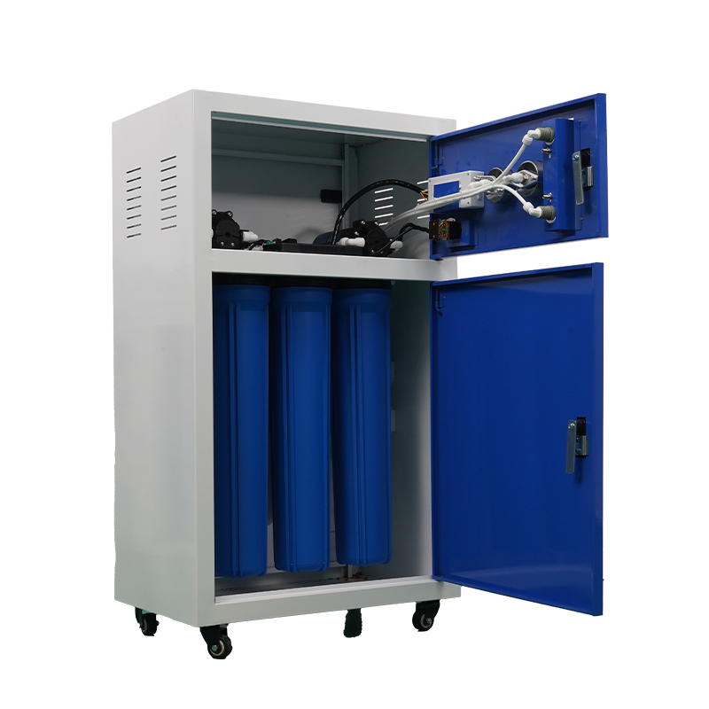 Blue and white 400 gallon commercial reverse osmosis water purifier(water filter)