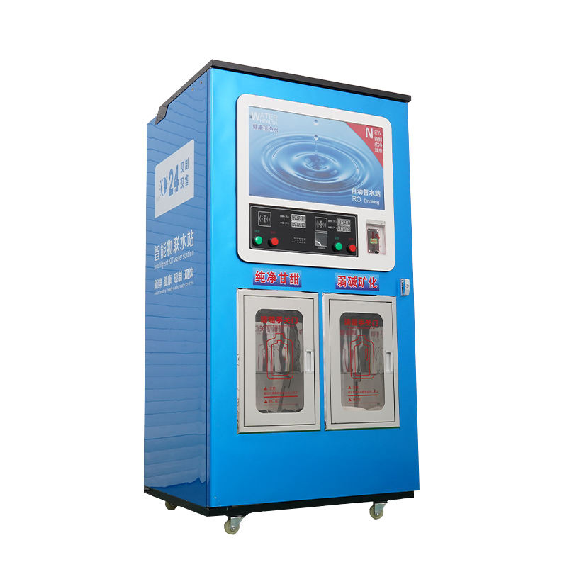 800 gallon blue foam double water outlet water dispenser