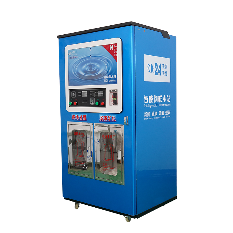 800 gallon blue foam double water outlet water dispenser