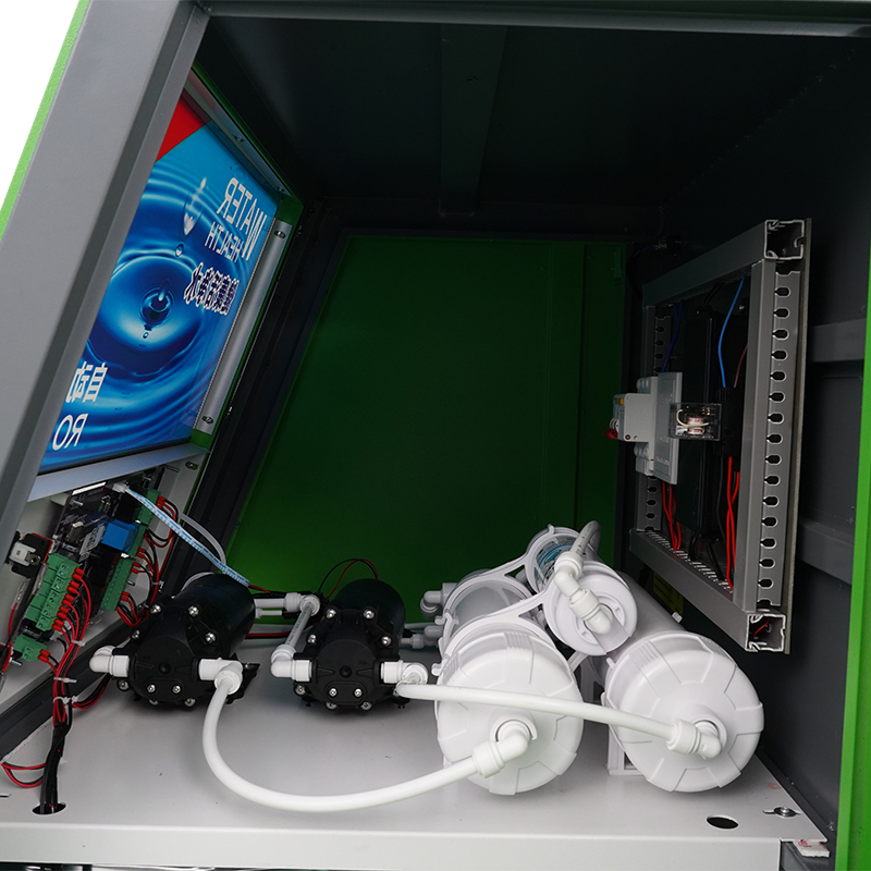 800 gallon building single water vending machine