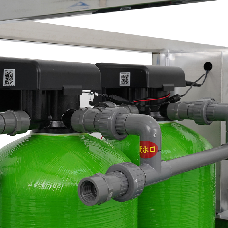 0.5 ton sand carbon canister reverse osmosis water treatment equipment