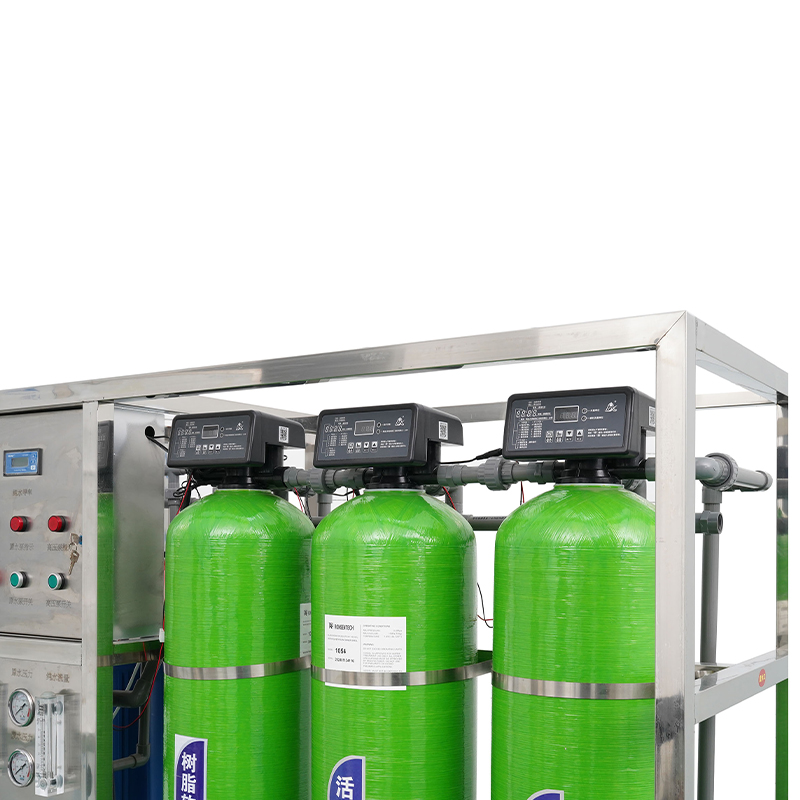 0.5 ton sand carbon resin tank reverse osmosis water treatment equipment