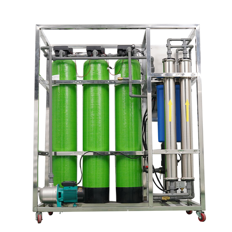 0.5 ton sand carbon resin tank reverse osmosis water treatment equipment