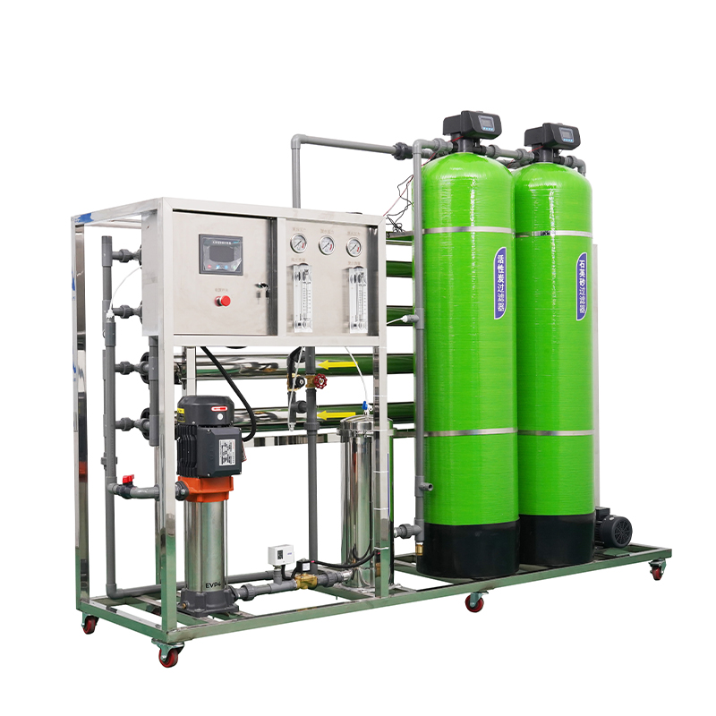Two ton sand carbon canister reverse osmosis water treatment equipment