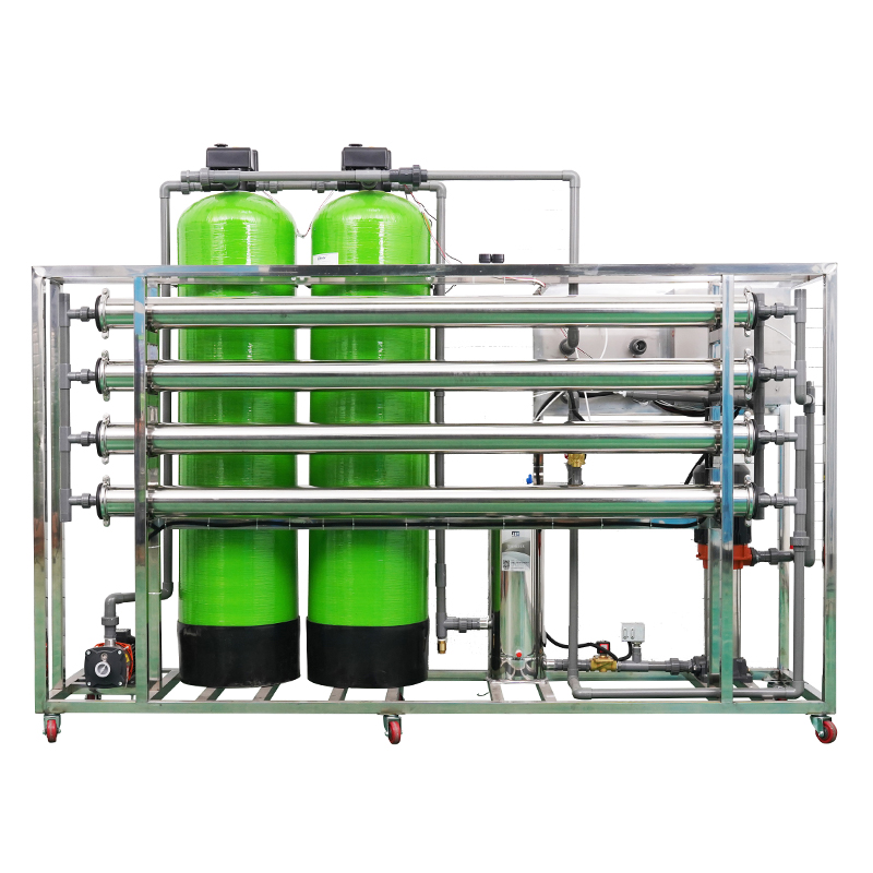 Two ton sand carbon canister reverse osmosis water treatment equipment