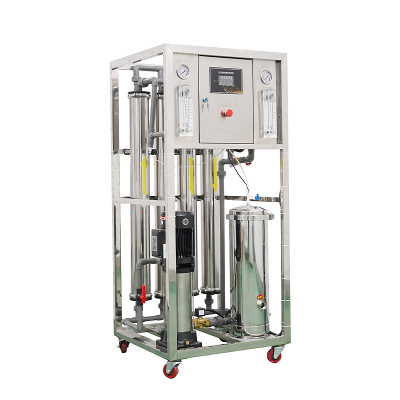 0.5 ton simple square rack reverse osmosis water treatment equipment