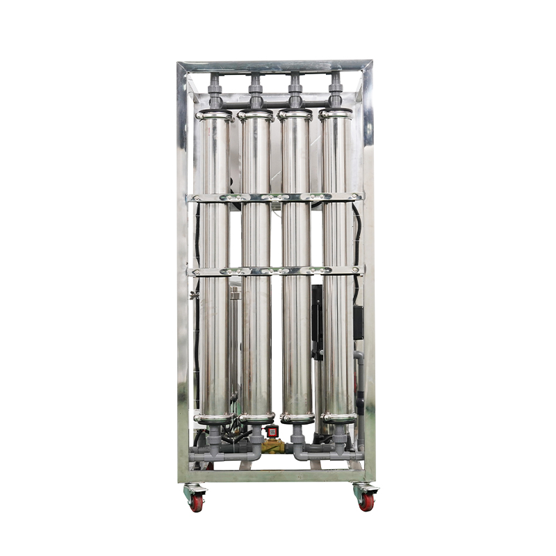 0.5 ton simple square rack reverse osmosis water treatment equipment