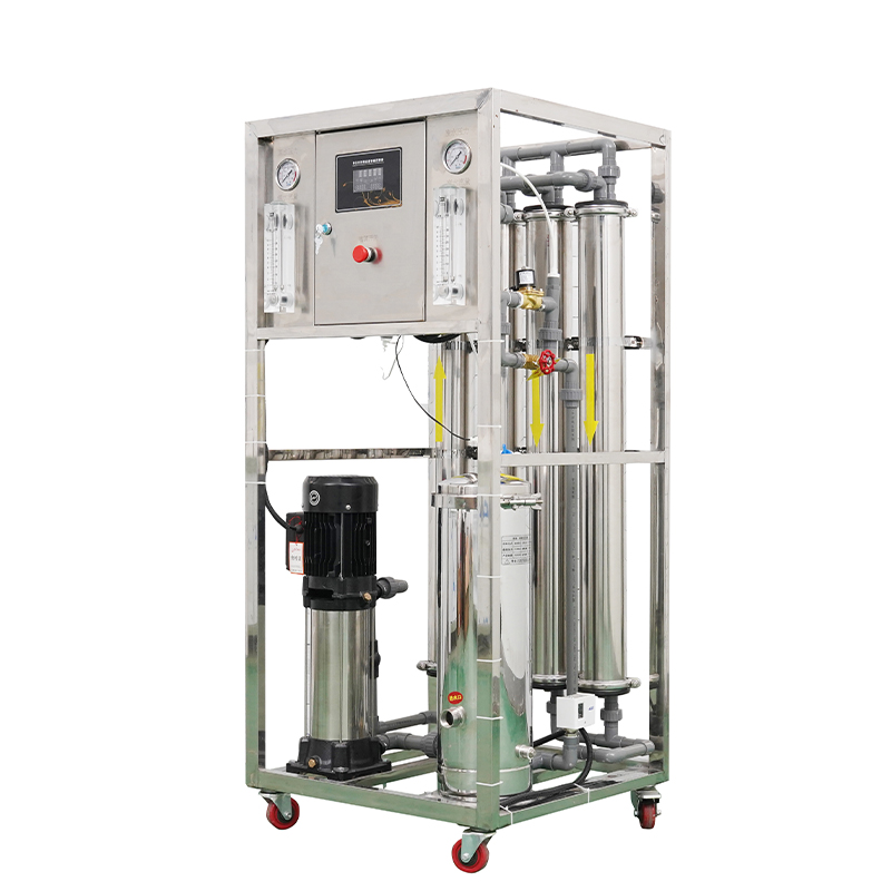 0.5 ton simple square rack reverse osmosis water treatment equipment