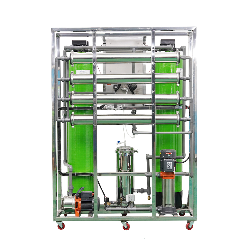 One ton sand carbon canister reverse osmosis water treatment equipment