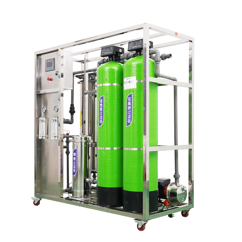 One ton sand carbon canister reverse osmosis water treatment equipment 2
