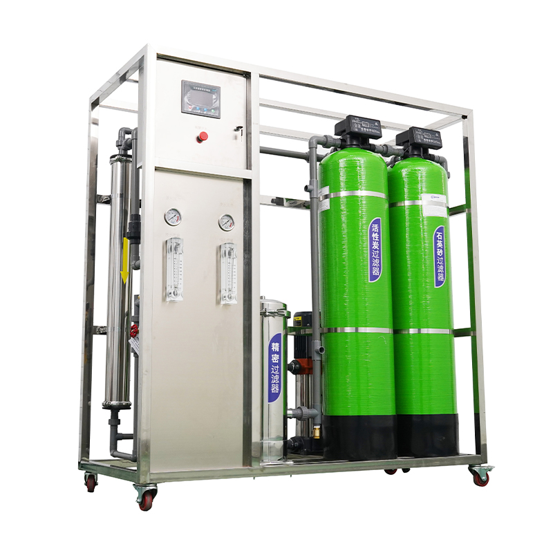 One ton sand carbon canister reverse osmosis water treatment equipment 2