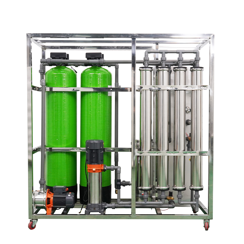 One ton sand carbon canister reverse osmosis water treatment equipment 2