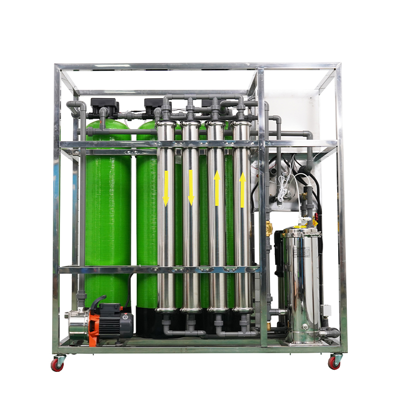 One ton sand carbon resin tank reverse osmosis water treatment equipment