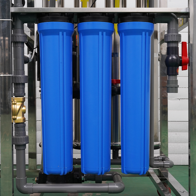 One ton pressure tank all stainless steel reverse osmosis water treatment equipment